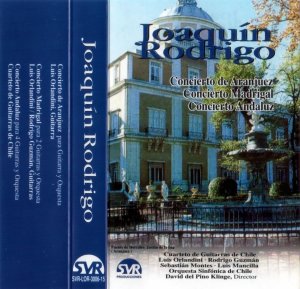 Joaquín Rodrigo: Concierto de Aranjuez, Madrigal y Andaluz [Cassette]