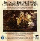 Tribute to Brahms Hundred Years After his Death