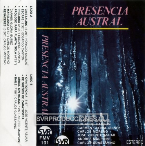 Presencia Austral [Cassette] - Haga click en la imagen para cerrar