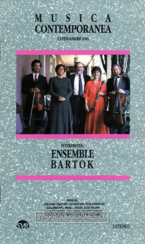 Música Contemporânea Latino-americana: Ensemble Bartok [2 Cassettes] - Clique na imagem para FECHAR