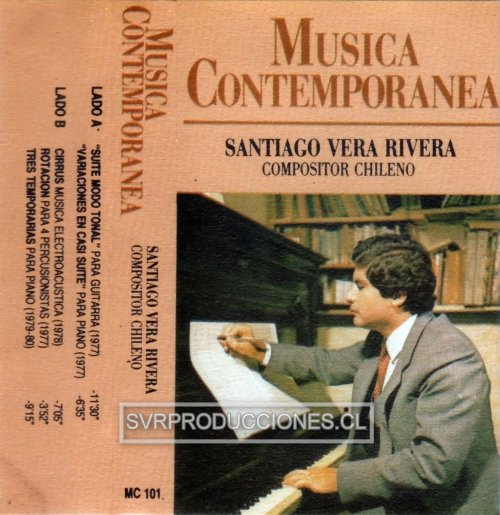 Música Contemporánea: Santiago Vera Rivera Vol. 1 [Cassette] - Haga click en la imagen para cerrar