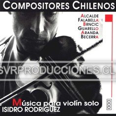 Compositores Chilenos - Música para Violín - Isidro Rodríguez - Haga click en la imagen para cerrar